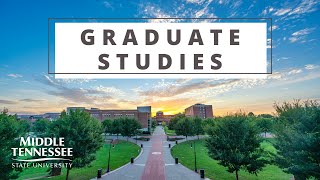 Maximize your Future: Apply to Graduate School at MTSU