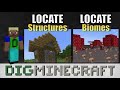 How to find Structures and Biomes in Minecraft