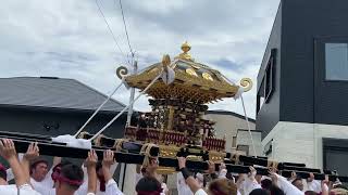 2023 館山　長須賀熊野神社　神輿渡御　祭り9