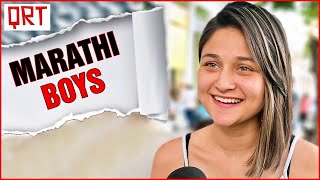 What Do Girls think about Maharashtra ? | Public on Marathi Boys | GK Quiz on Maharashtrians | QRT