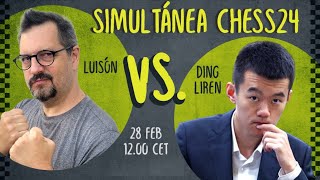 Luisón vs. Ding Liren 🥊 RECHAZANDO TABLAS al nº3 del mundo