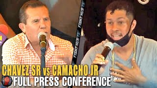 JULIO CESAR CHAVEZ SR VS HECTOR CAMACHO JR - FULL PRESS CONFERENCE