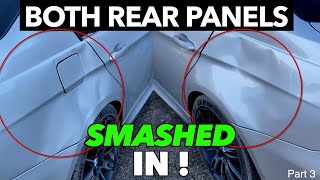 Mastering Paintless Dent Removal | Repairing 2 Quarter Panels On A Bmw