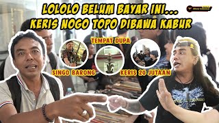 Bawa Kabur Keris Nogo Topo... Review Keris Singo Barong, Tempat Dupa, Keris 20 Jutaan | Baladika