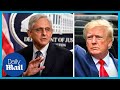 'Personally approved' FBI raid on Donald Trump. Merrick Garland explains