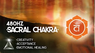 Sacral Chakra | Powerful meditation music for manifestation. Improve creativity and confidence