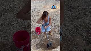 ⛏️ Hole needs to be filled with rock. #themaryburke #overalls