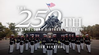 250th Marine Corps Birthday message