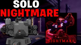 Solo Nightmare Chapter 2 - Tower Defense X