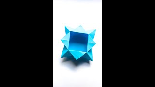Easy Origami (Useful Box V.3) - DIY Paper Craft #shorts