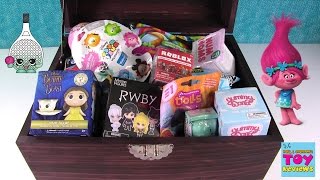 Simons Blind Bag Treasure Chest #45 Unboxing Disney Shopkins Ooshies Trolls | PSToyReviews