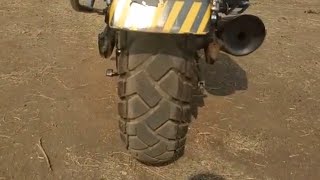 Broad tyre for Bajaj Avenger 220// Ralco 140/90-15. #Avenger220 #Ralcotyre