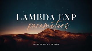 Lambda Expressions in Java – No, Single, and Multiple Parameters | Episode 2