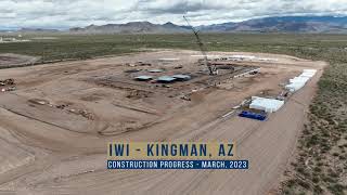 Interstate Warehousing Kingman, AZ - Construction Progress - March 2023