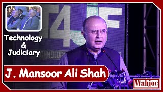 Mansoor Ali Shah Pakistani jurist | Wahjoc Law