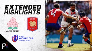 Japan v. Chile | 2023 RUGBY WORLD CUP EXTENDED HIGHLIGHTS | 9/10/23 | NBC Sports