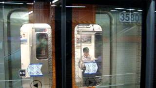 Korail 3000-series (VVVF) Line 3 train leaving Maebong