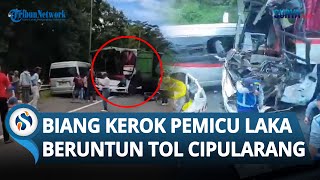 PEMICU Laka Maut BERUNTUN di Tol Cipularang hingga Libatkan 4 Kendaraan, Truk Jadi BIANG KEROK?