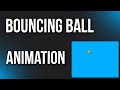 Bouncing Ball Animation | CSS Effect | with HTML and CSS only
