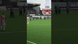 Emmen - Fc Groningen 0-1 uitvak aan het juichen 03-08-2019