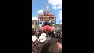 神峰神社大祭禮・日立風流物・西町