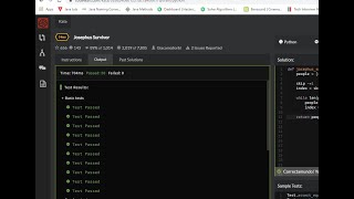 Python - Josephus Survivor