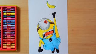 How to Draw a Minions Step by Step || Easy Minion Drawing