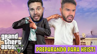 PREPARANDO para NOSSA PRIMEIRA HEIST no GTA ONLINE EM 2024 - parte 1!