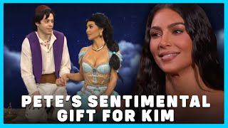 Kim Kardashian Reveals Pete Davidson's Sweet Valentine's Day Gift on Jimmy Kimmel!