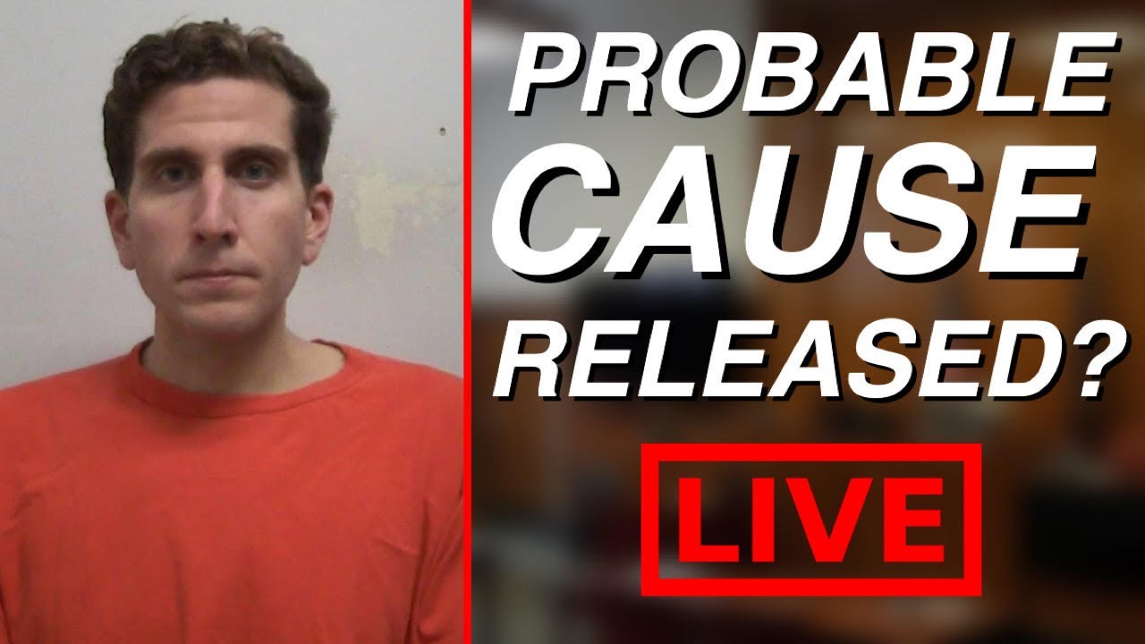 Bryan Kohberger - Initial Court Appearance + Probable Cause Affidavit ...