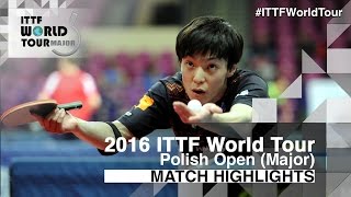 2016 Polish Open Highlights: Kenji Matsudaira vs Robert Gardos (R2)