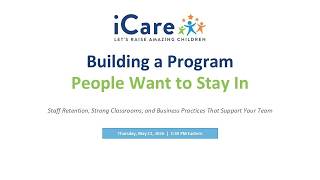 Staff Retention, Strong Classrooms, and Business Practices That Support Your Team