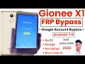 Gionee X1 FRP Bypass | Gionee X1 FRP Bypass YouTube Update | Gionee X1 FRP Bypass Without PC - 2023