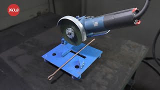 Homemade angle grinder stand | DIY