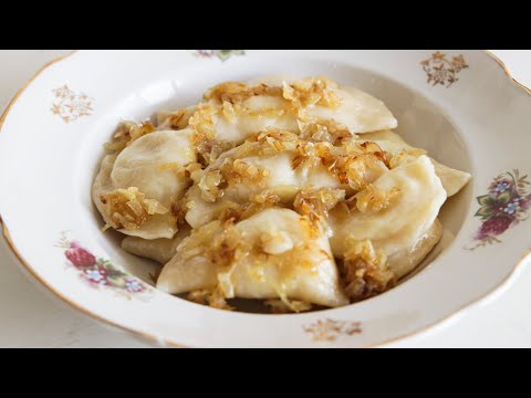 Varenyky (Ukrainian stuffed dumplings)