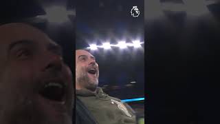 Late Man City goal. Pep wants to sub!
