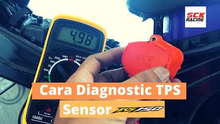 Cara Test TPS Sensor Error RS150