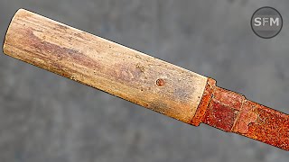 Restoration Antique Old Japanese Tanto Knife