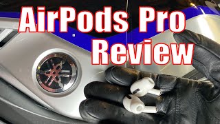 AirPods Pro Review for Motorcycles; Better than wired options? | SquidTips
