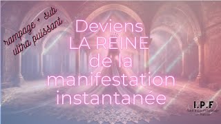 Deviens la reine de la manifestation instantanée  (rampage)