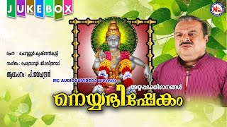 നെയ്യഭിഷേകം | NEYYABHISHEKAM | Ayyappa Devotional Songs Malayalam | P.Jayachandran