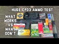 Huge Kel-Tec CP33 Ammo test