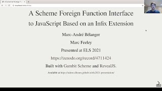 A Scheme Foreign Function Interface to JavaScript Based on an Infix Extension
