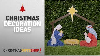 Top Christmas Decorations Outdoor Clearance: Outdoor Nativity Store Holy Family Outdoor Nativity Set