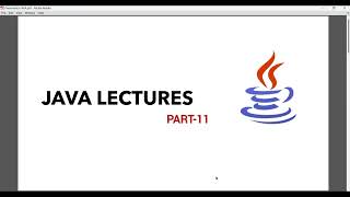 Java Lectures | Part 11 – Conditional statements in java