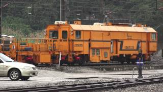 台鐵 七堵調車場 Unimat 08-275  Plasser \u0026 Theurer 砸道車