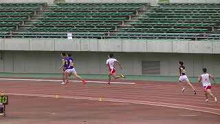 20211017日本GP陸上山口大会（田島記念） GP男子400mHタイムレース決勝第4組