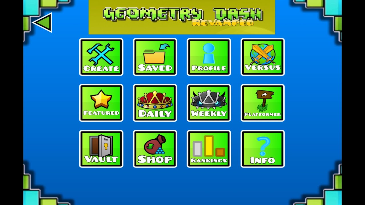 Playtesting The Geometry Dash Revamped Update Youtube