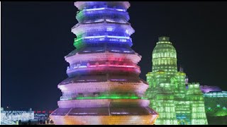 Chiny: Festiwal Rzeźb Lodowych w Harbin 2015 / Ice Festival, Harbin 2015 (Gopro)