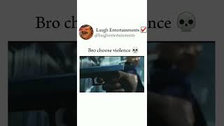 Bro choose violence 💀 #memes #funnymoments #funnyvideo #funnymemes #funny #subscribe